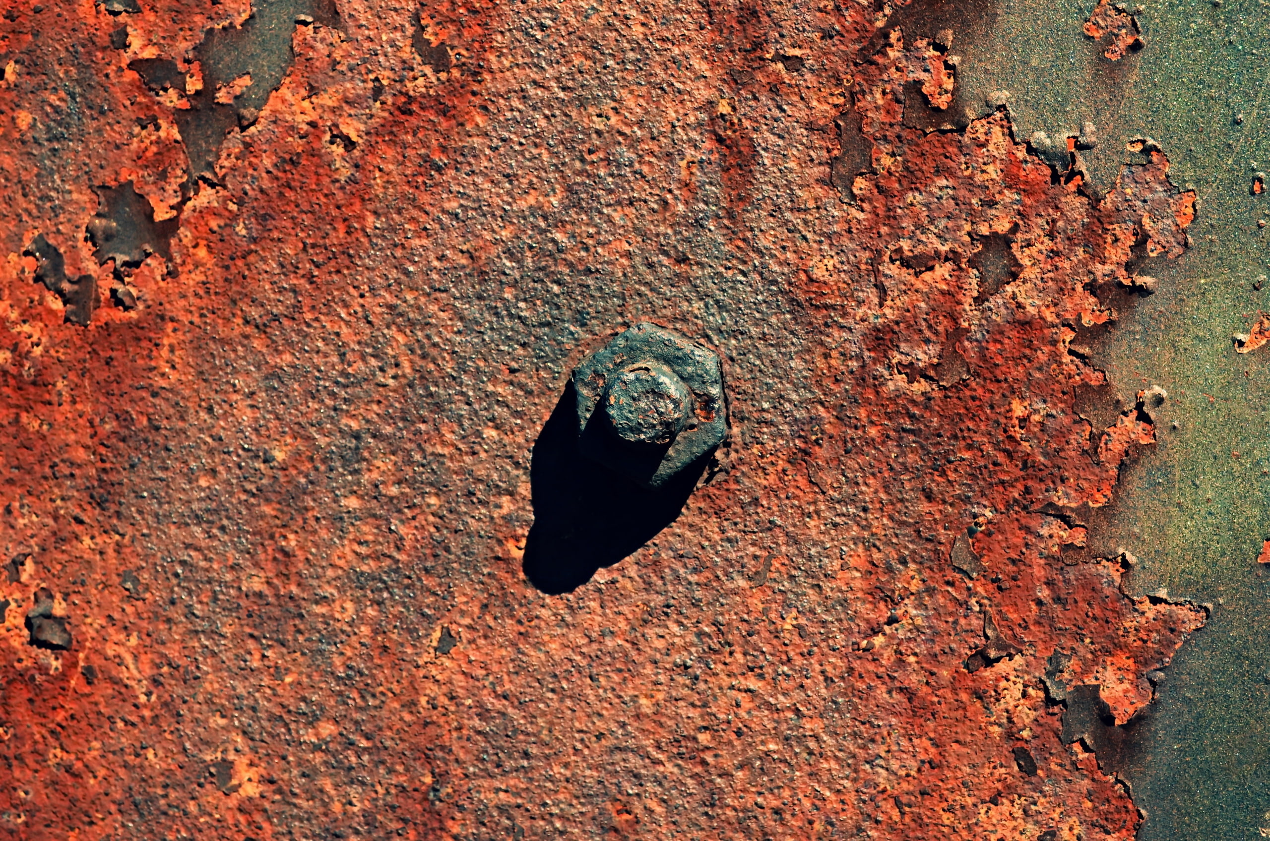 bolt, background, rust