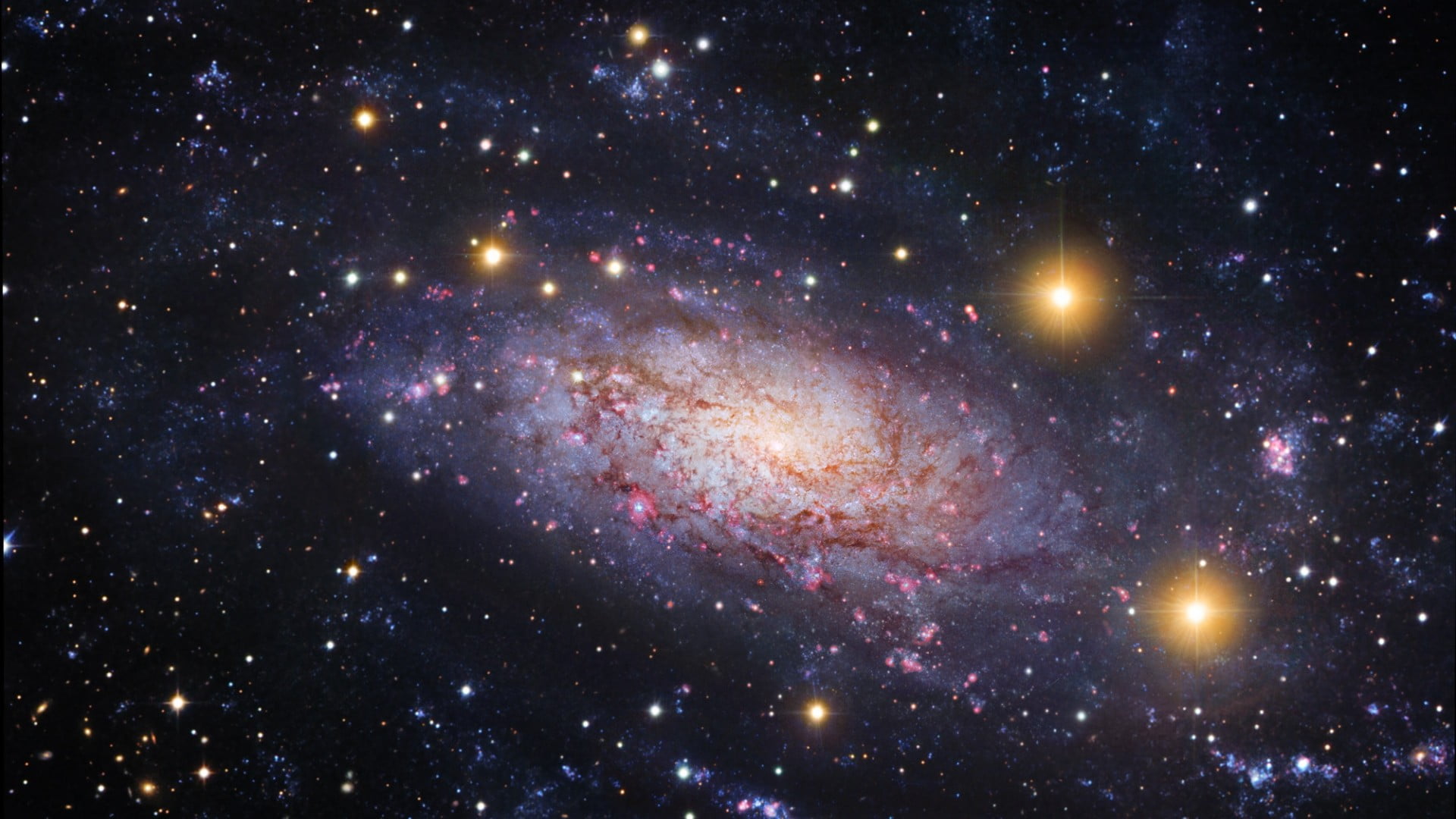 milky way, space, NASA, galaxy, NGC 3621, star - space, astronomy