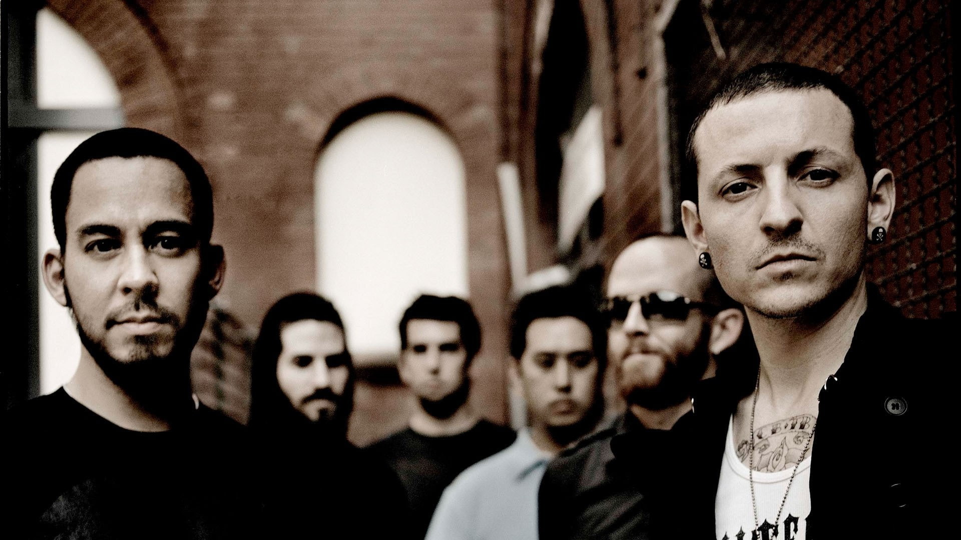 Linkin Park Blur Effect, assorted men's clothes, music artists