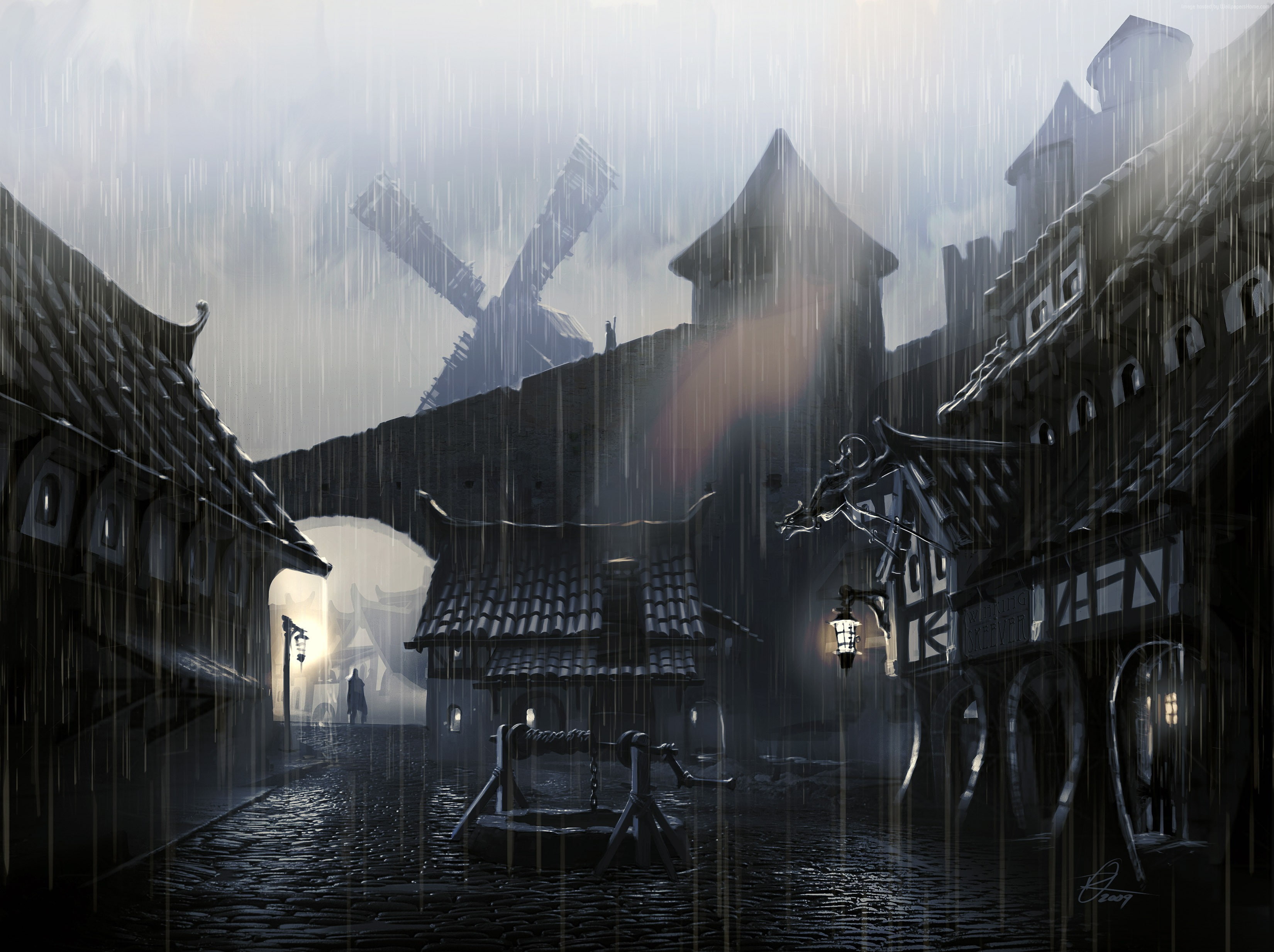 poster, The Elder Scrolls V, Skyrim VR, 4K