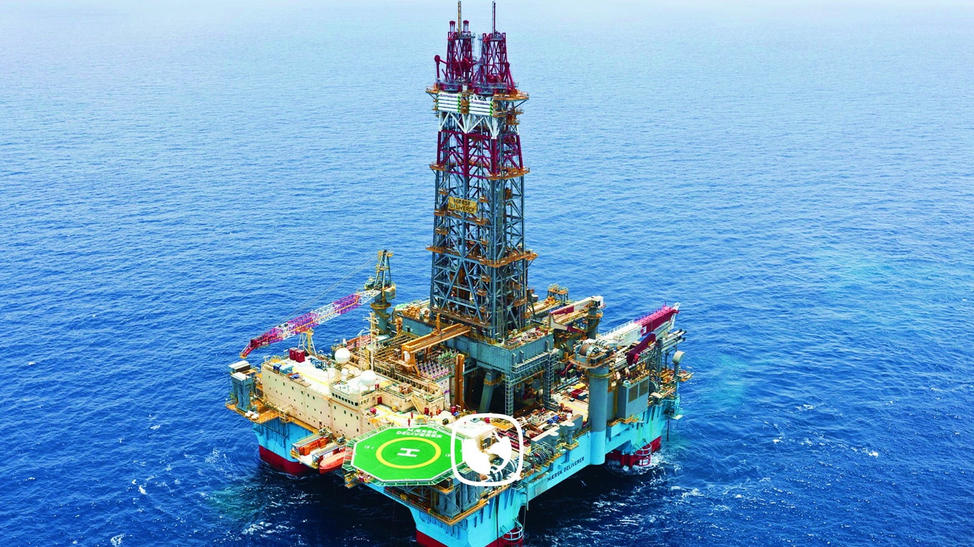 Oil, Maersk, Industrial, Rig, Building, oil industry, sea, water