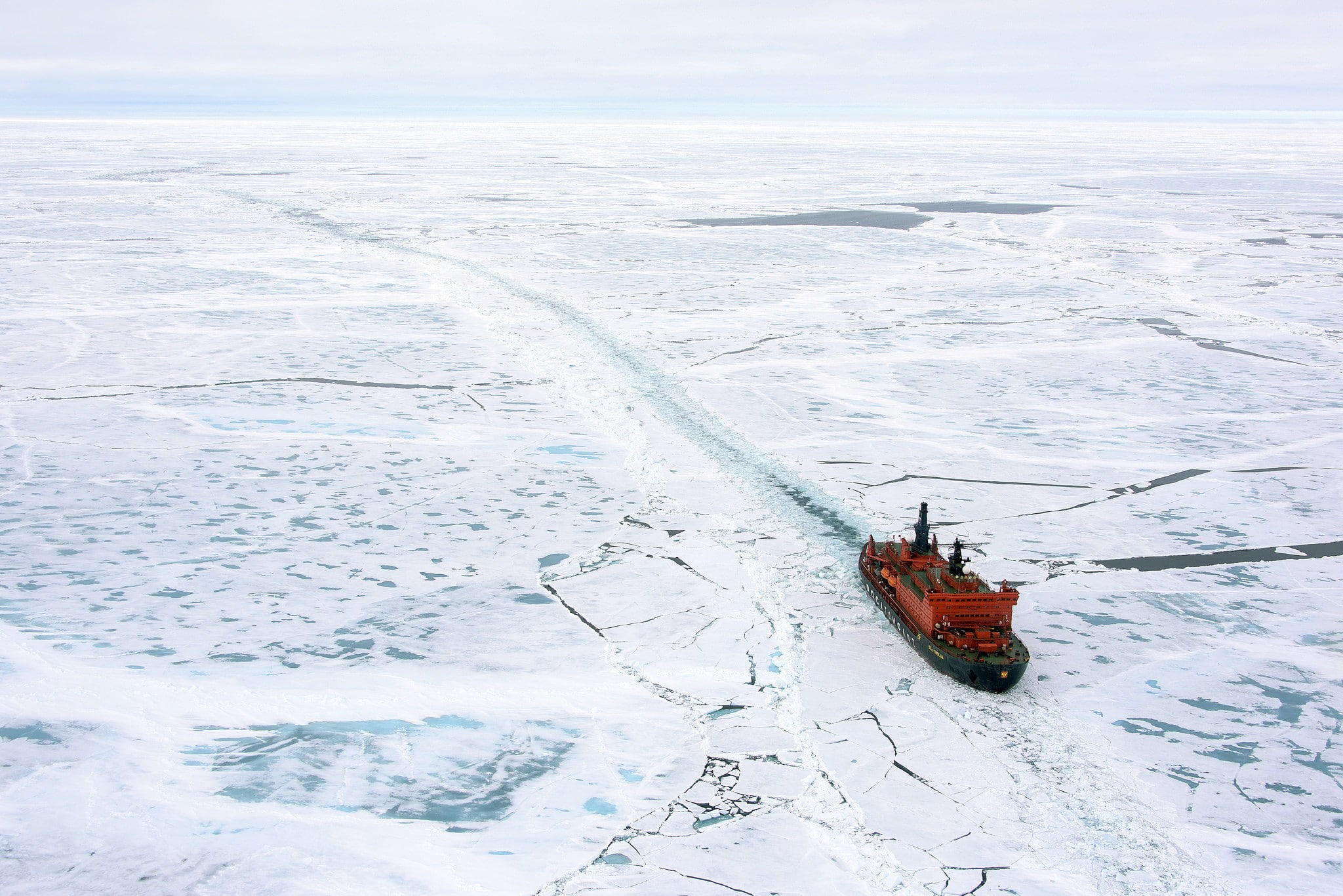 ice, Arctic, ship, icebreakers, Rosatom, Nuclear-powered icebreaker