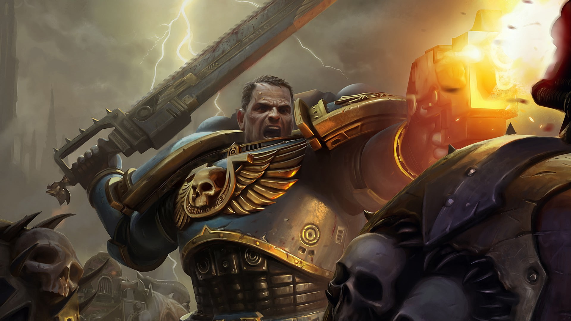 Warhammer 40K Space Marines Captain Titus HD, garen from league of legends