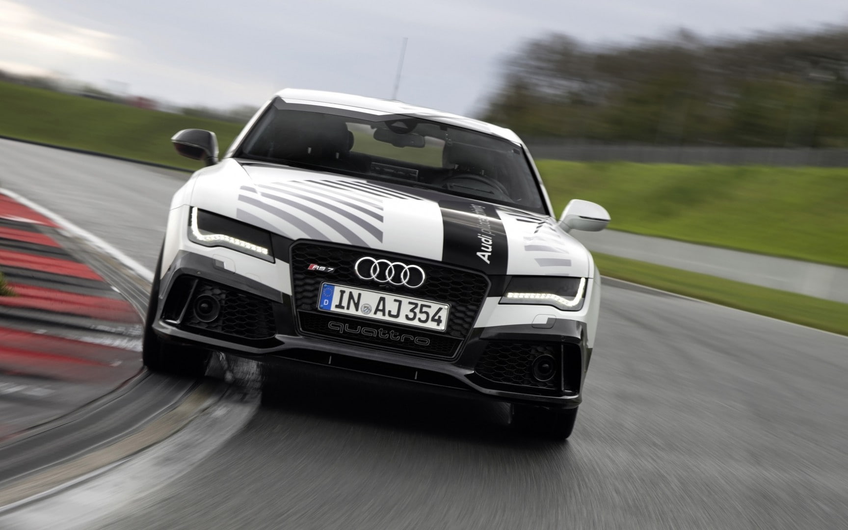2014 Audi RS 7 Piloted Driving Concept 2 Car HD