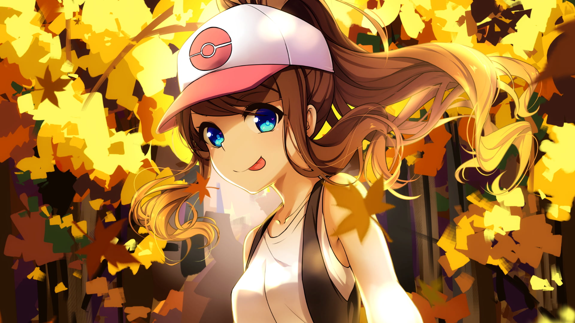 Pokemon character wallpaper, Pokémon trainers, anime girls, women