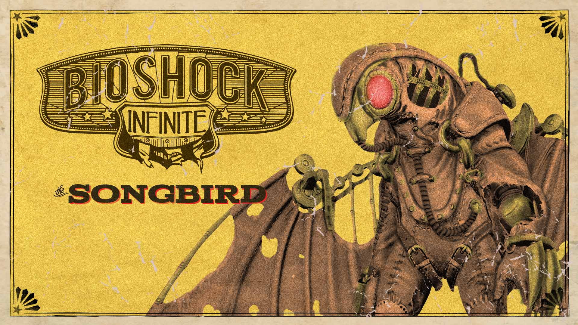 Bioshock Infinite Bioshock Songbird Yellow HD, video games