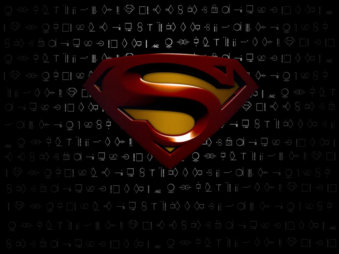Superman logo, symbol, red, sign, backgrounds, love, illustration