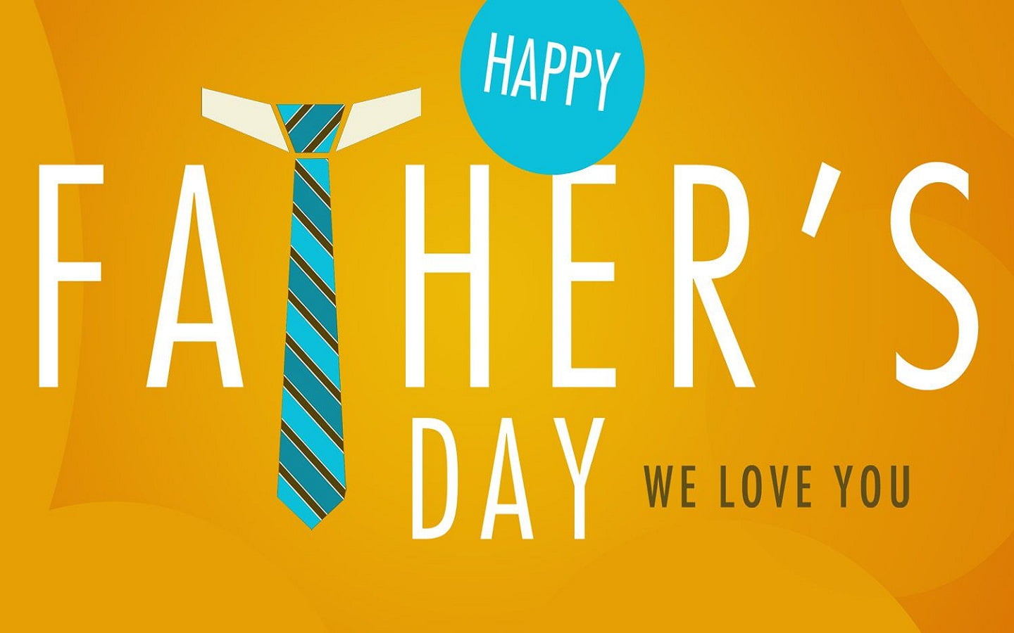 Father's Day Yellow Background, yellow background with Happy Father's Day text overlay