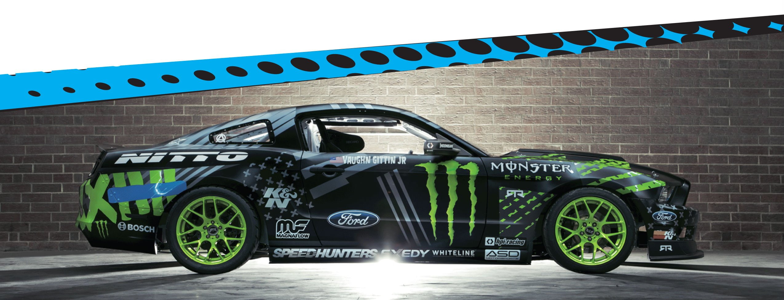 Ford Mustang gt Monster Energy