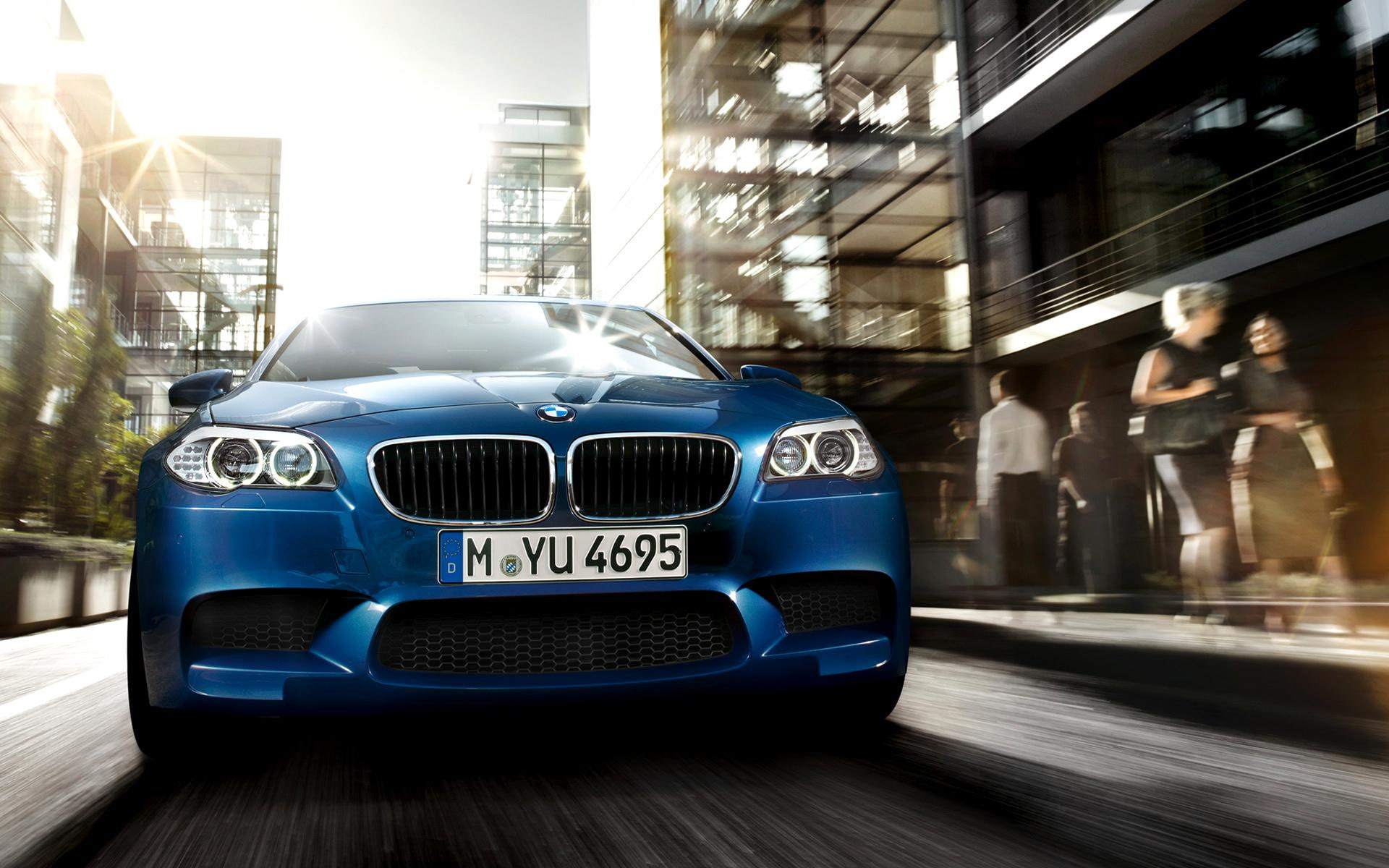 2012 BMW F10 M5 2, blue bmw sedan, cars