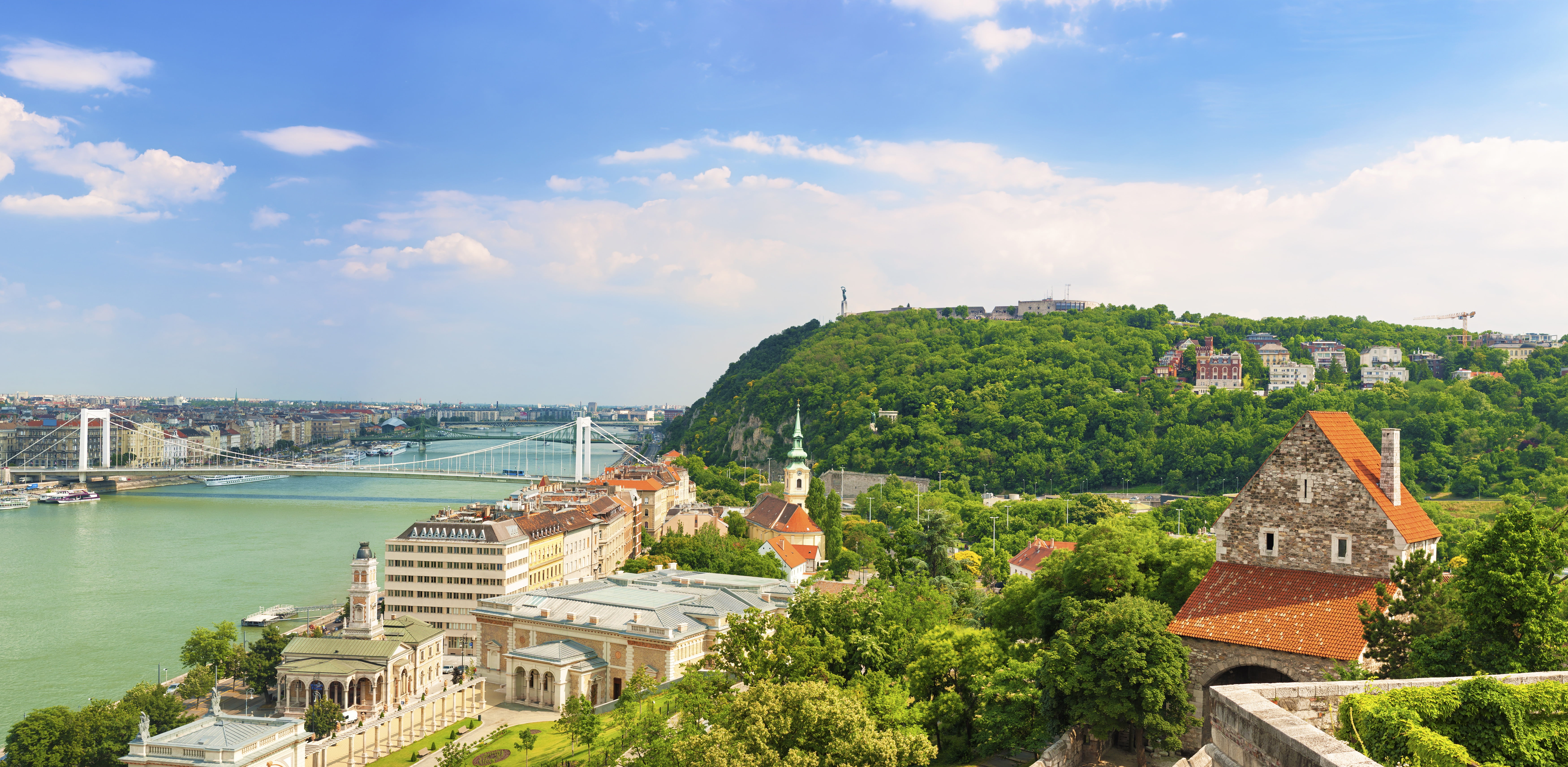summer, the city, blur, bokeh, view, Hungary, Budapest, travel