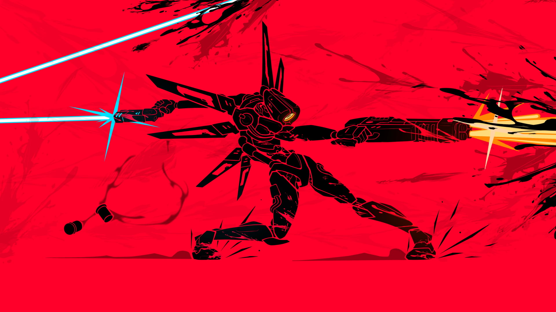 ULTRAKILL, red background, V1 (ULTRAKILL), weapon