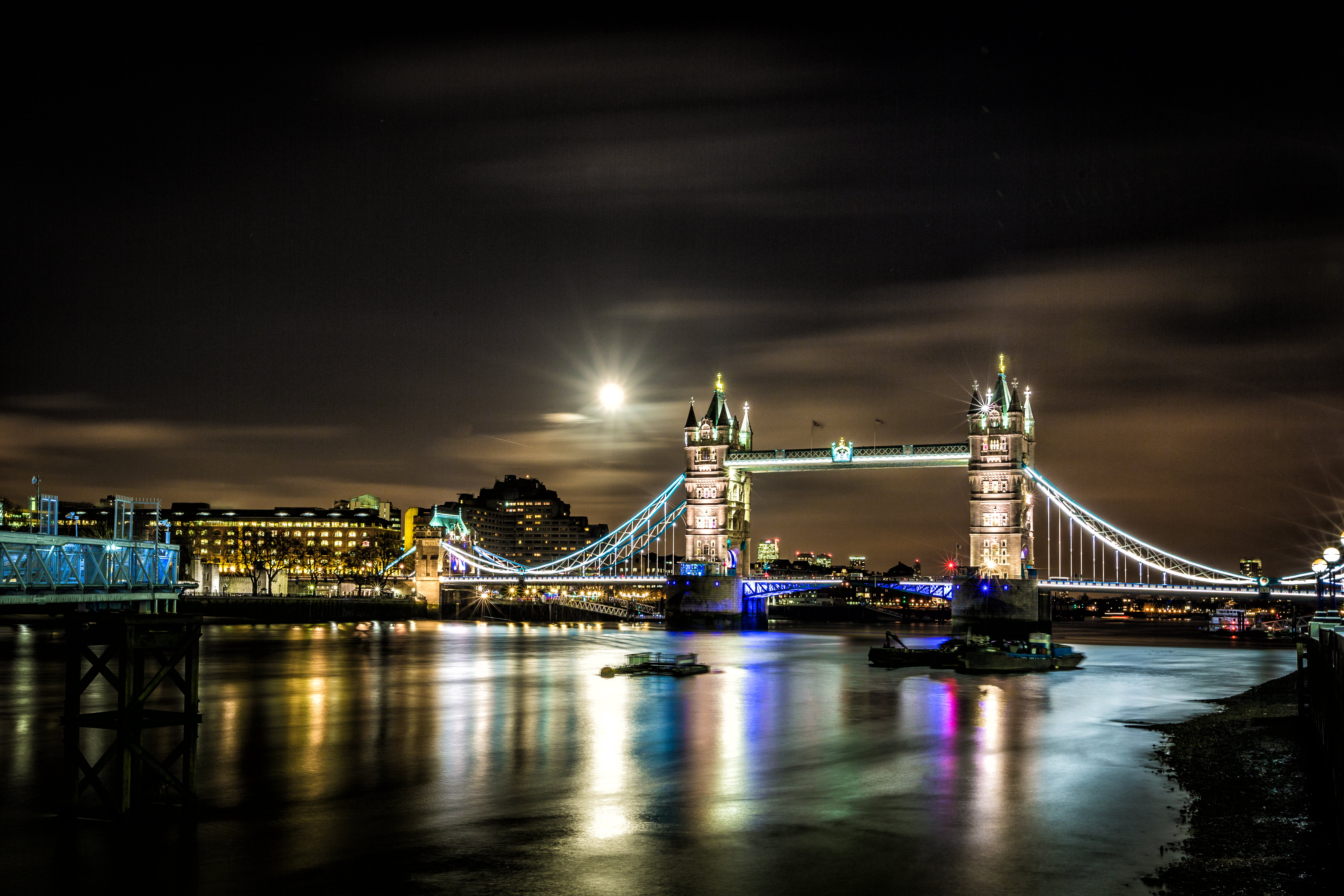 landscape photo of London bridge, tower bridge, tower bridge