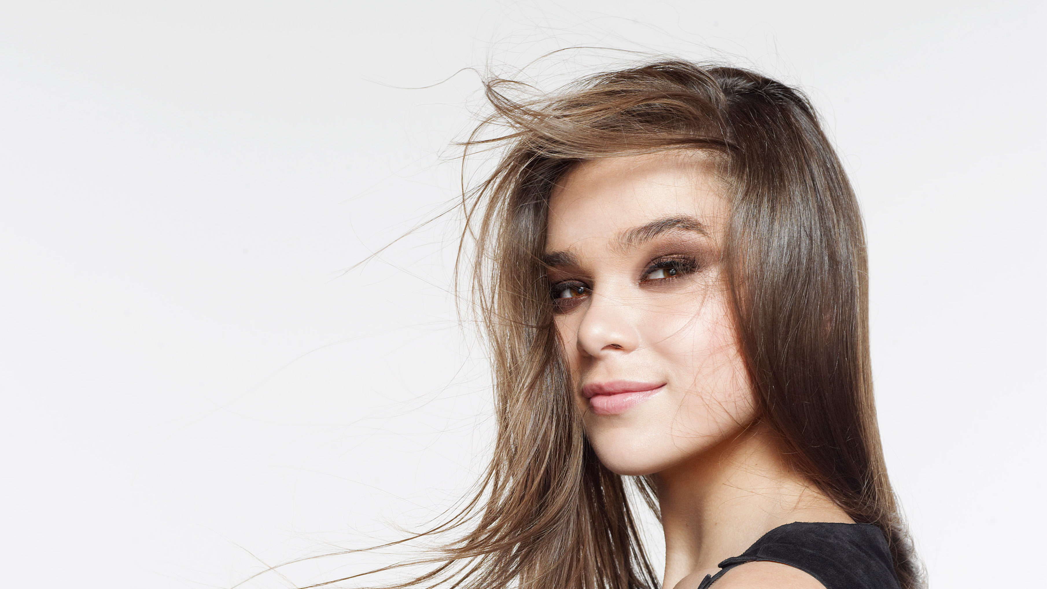 Hailee Steinfeld, 4K, headshot, portrait, one person, young adult