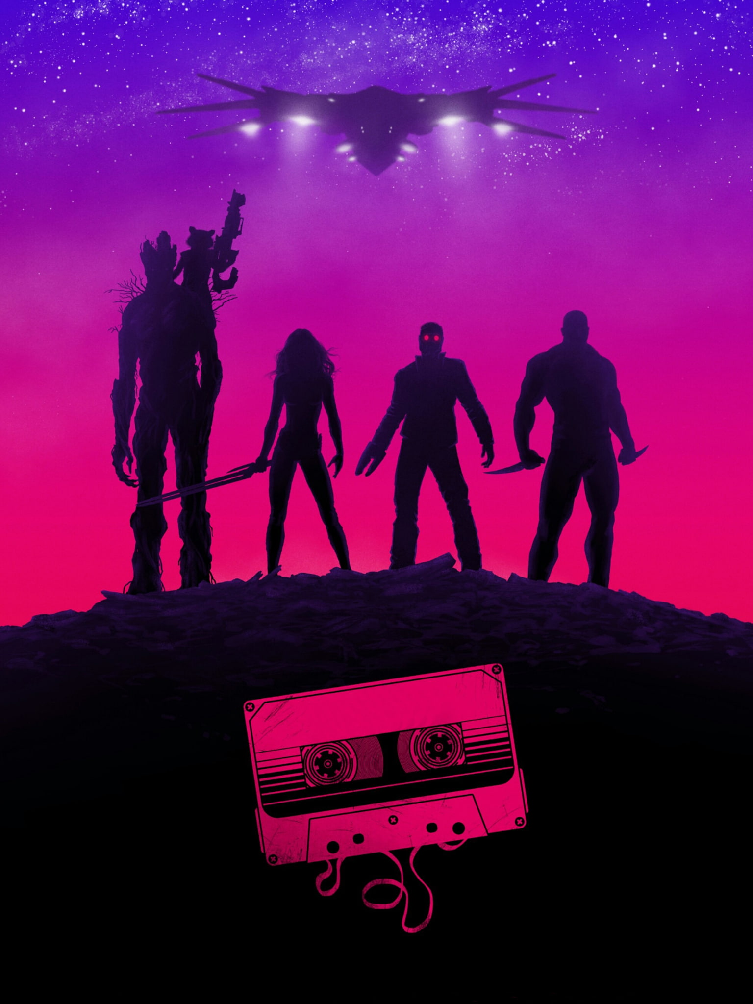 Guardians of the Galaxy, Marvel Cinematic Universe, cassette