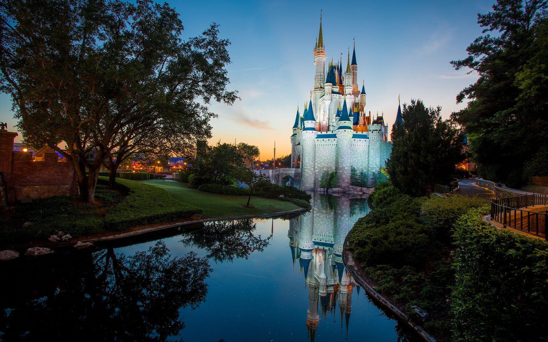 Disneyland castle, world, 1920x1200, walt disney world