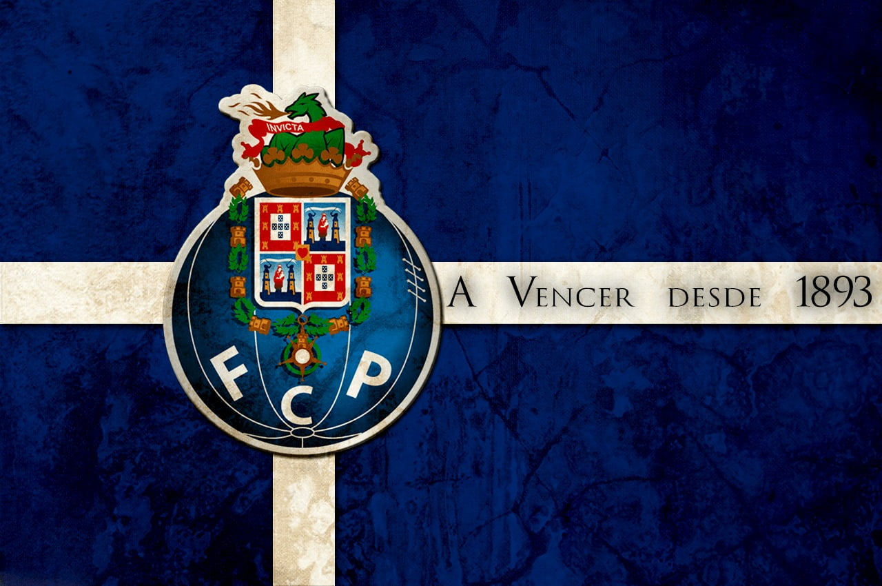 F.C. Porto, blue background, no people, wall - building feature