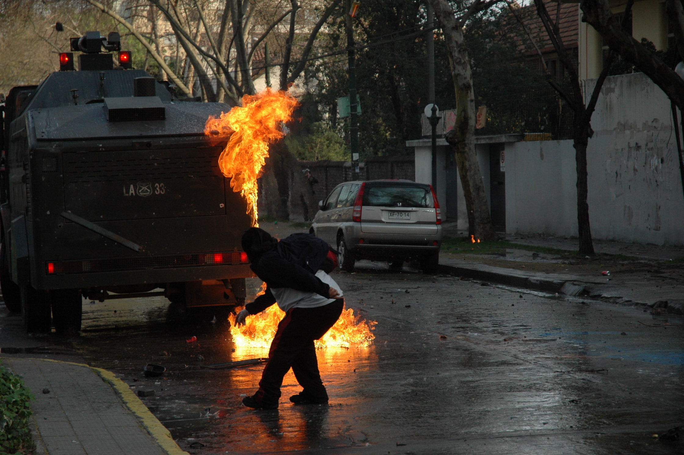 anarchy, fire