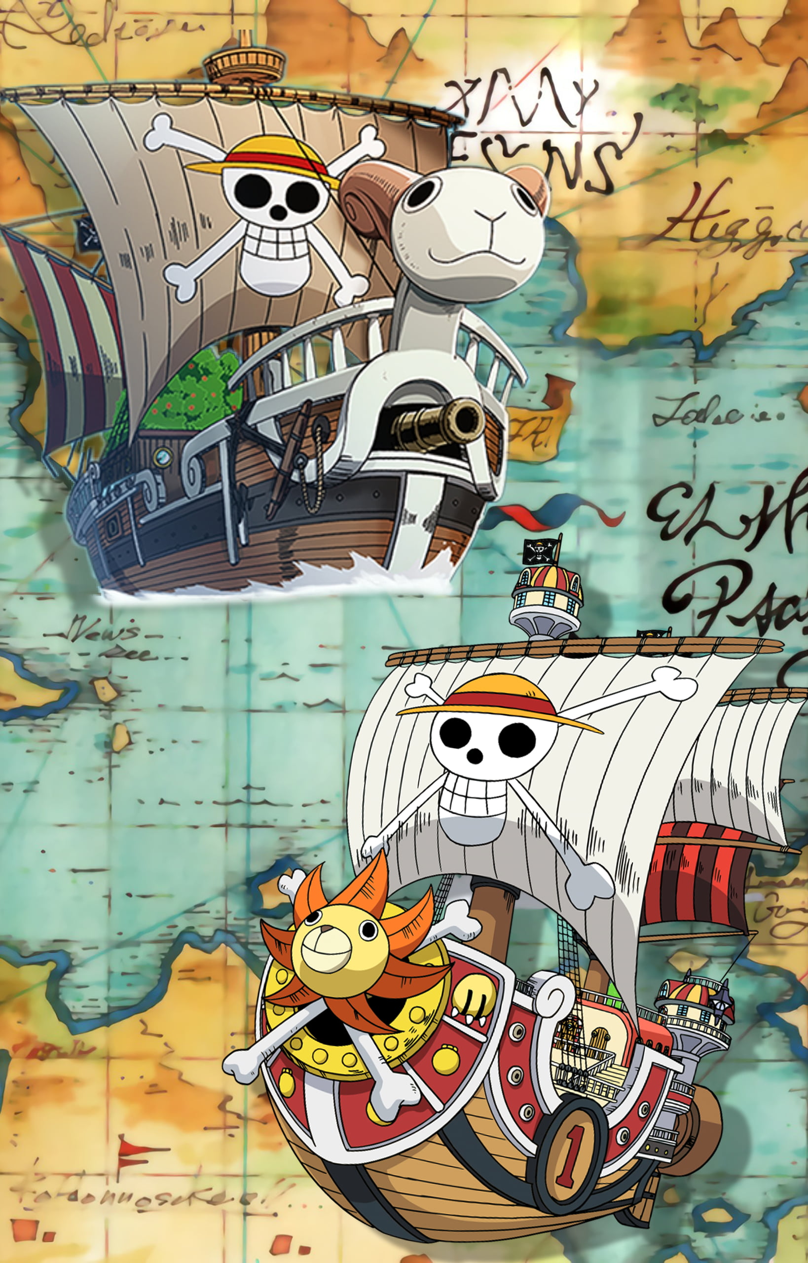 Free download | HD wallpaper: One Piece, Thousand Sunny | Wallpaper Flare