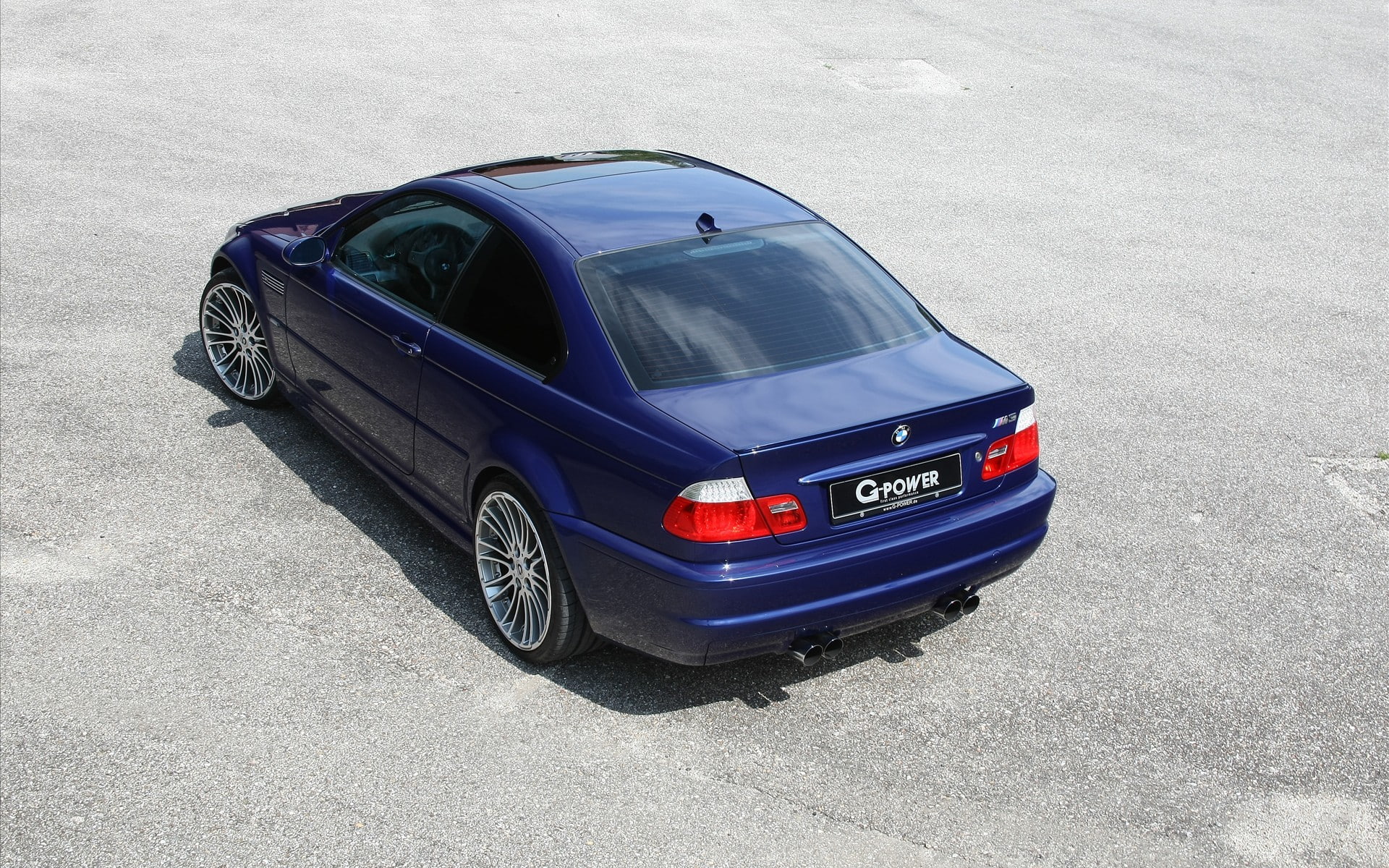 Blue Cars, BMW M3, E 46