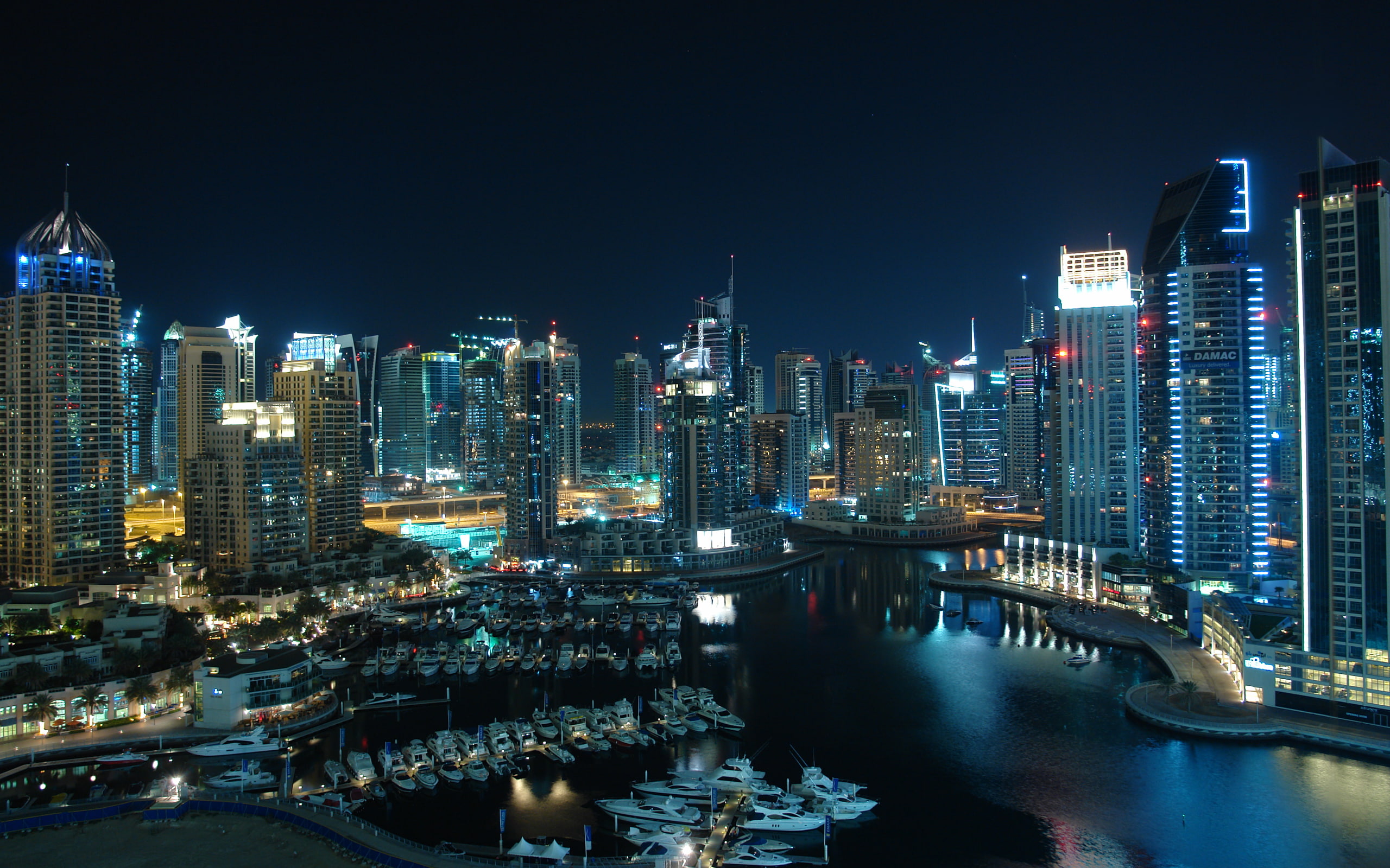 Amazing Dubai Marina HD, world, travel, travel and world