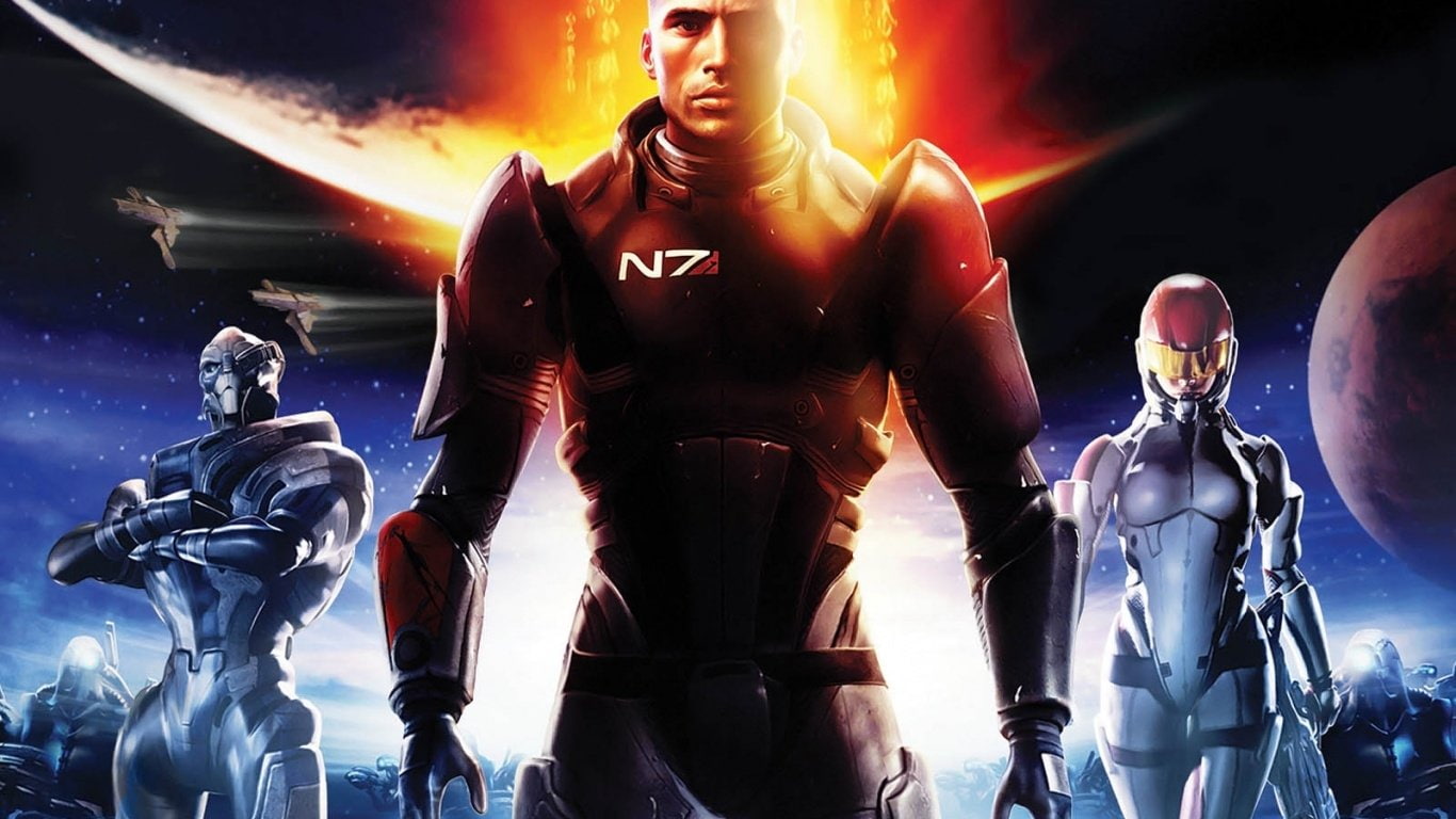 Free Download Hd Wallpaper Mass Effect Ashley Williams Commander Shepard Garrus Vakarian 6311