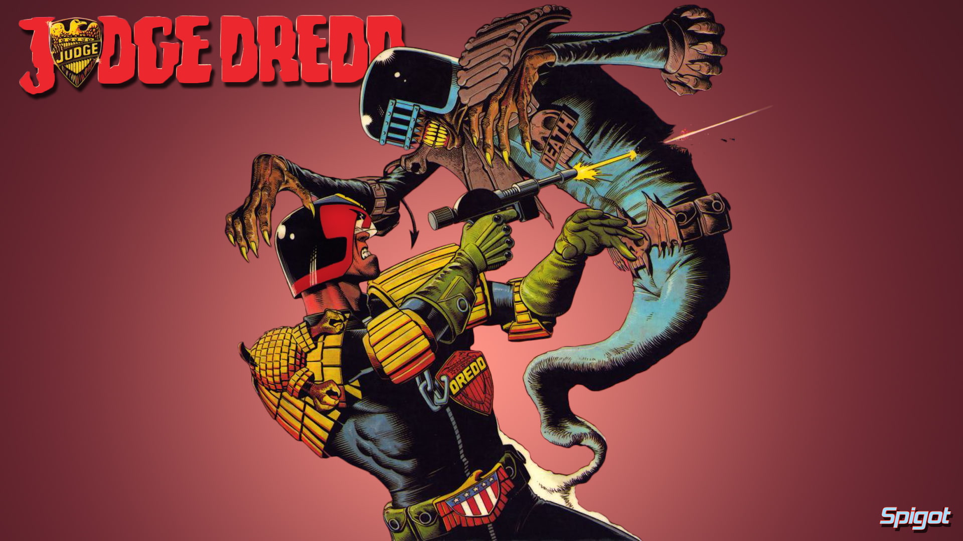 Judge Dredd HD, cartoon/comic