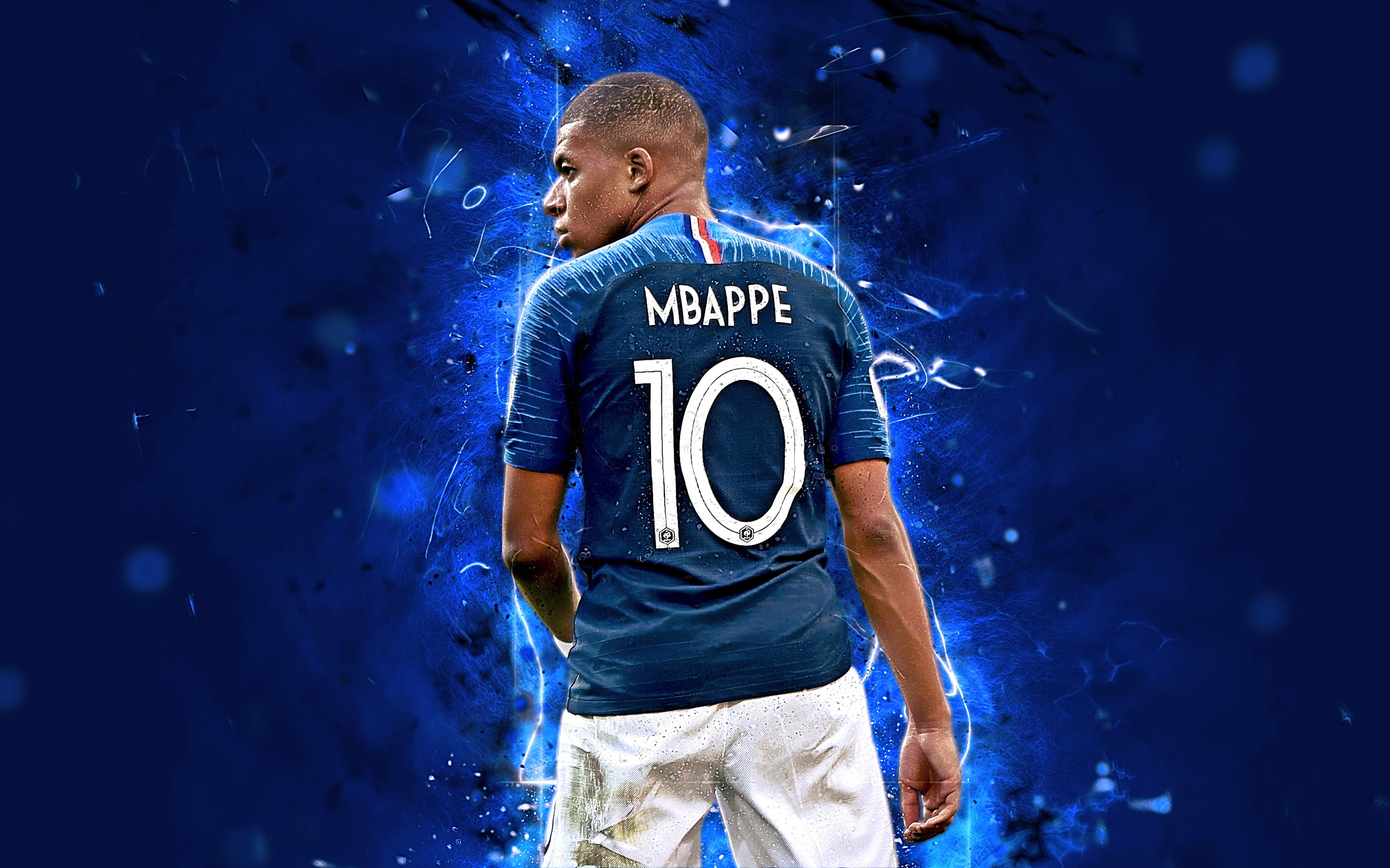 Soccer, Kylian Mbappé, French