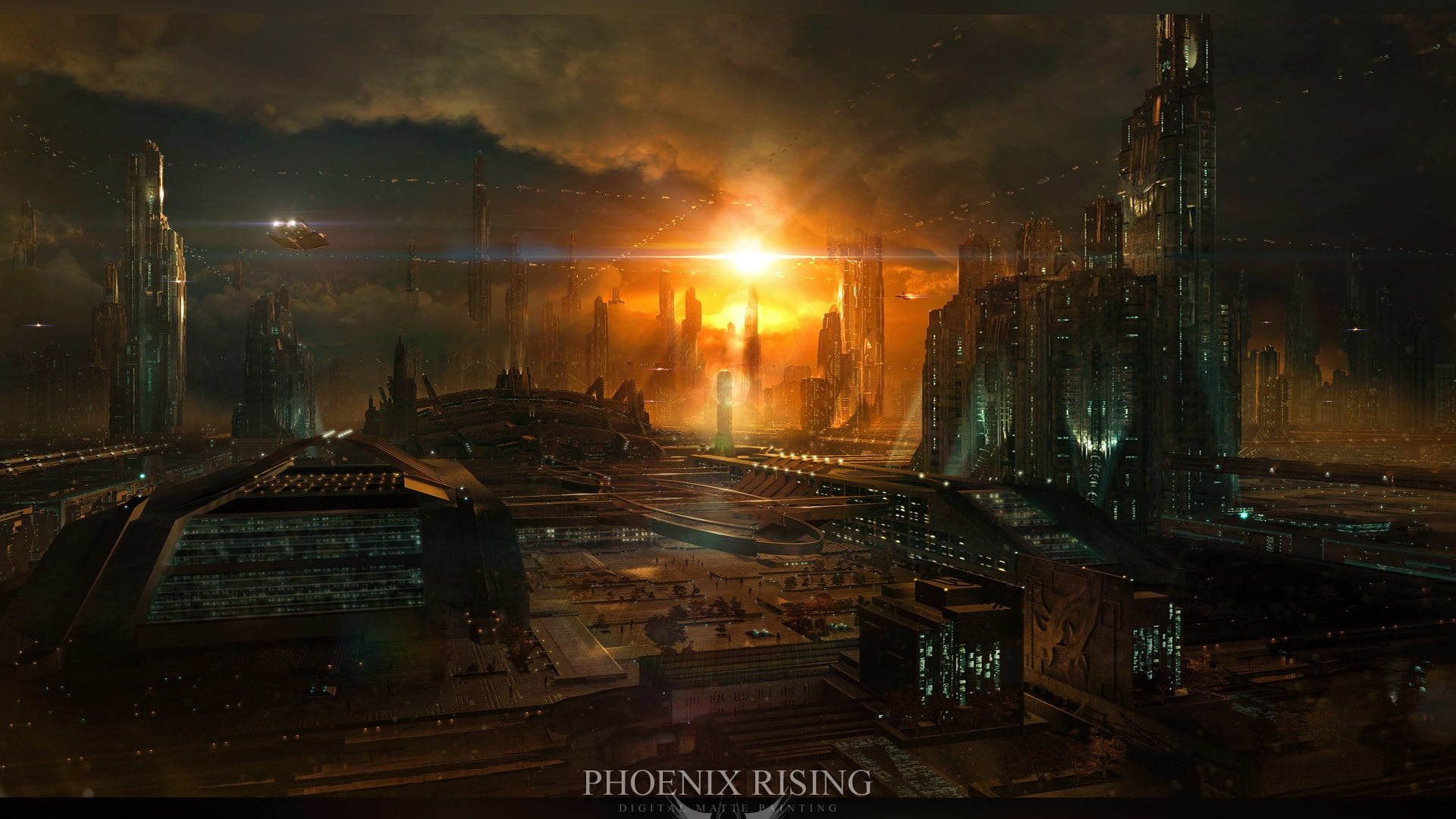 Phoenix Rising movie still, space, architecture, built structure
