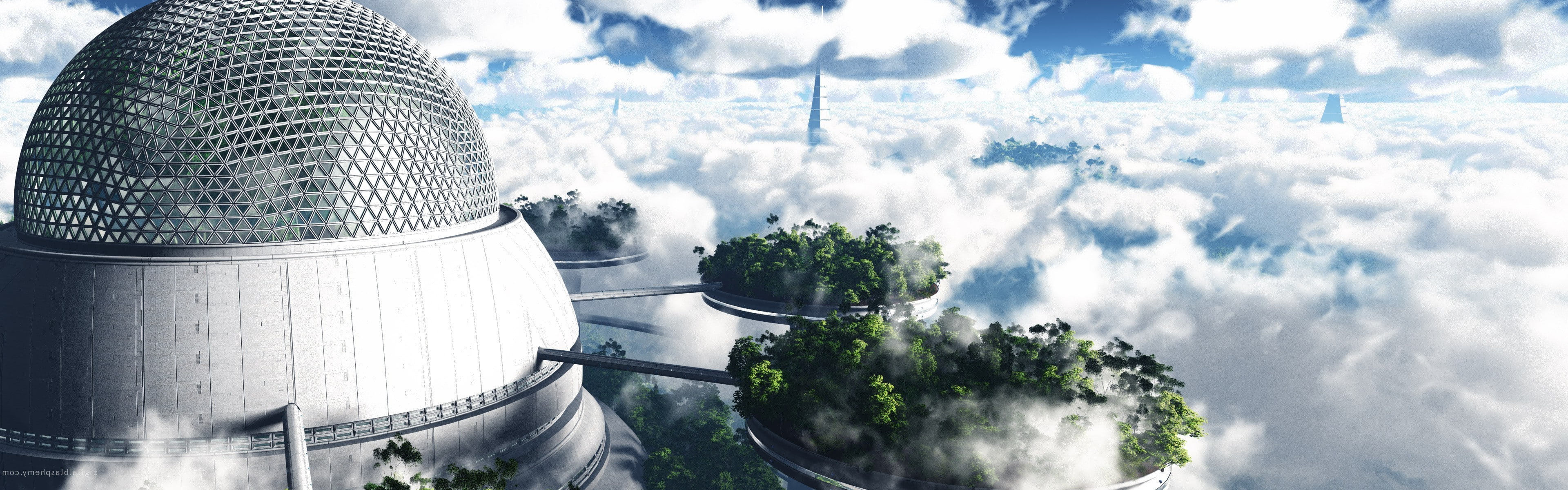 clouds, Multiple Display