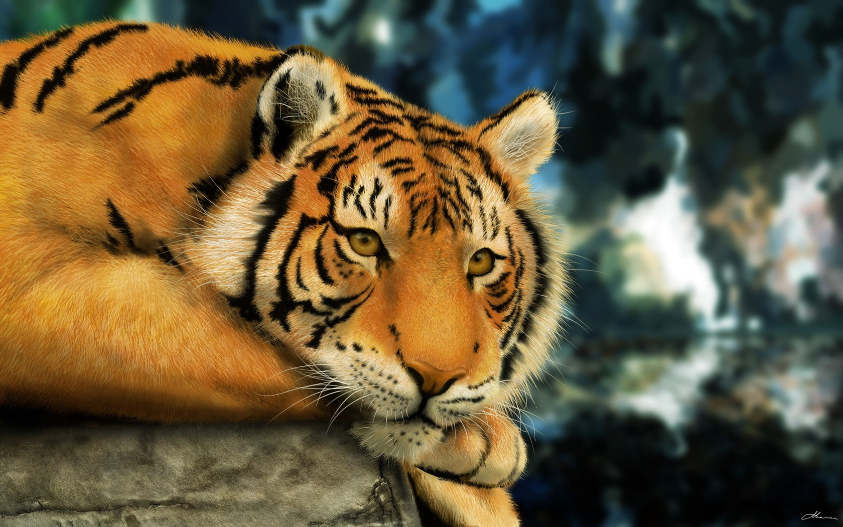 tiger, big cats, animals