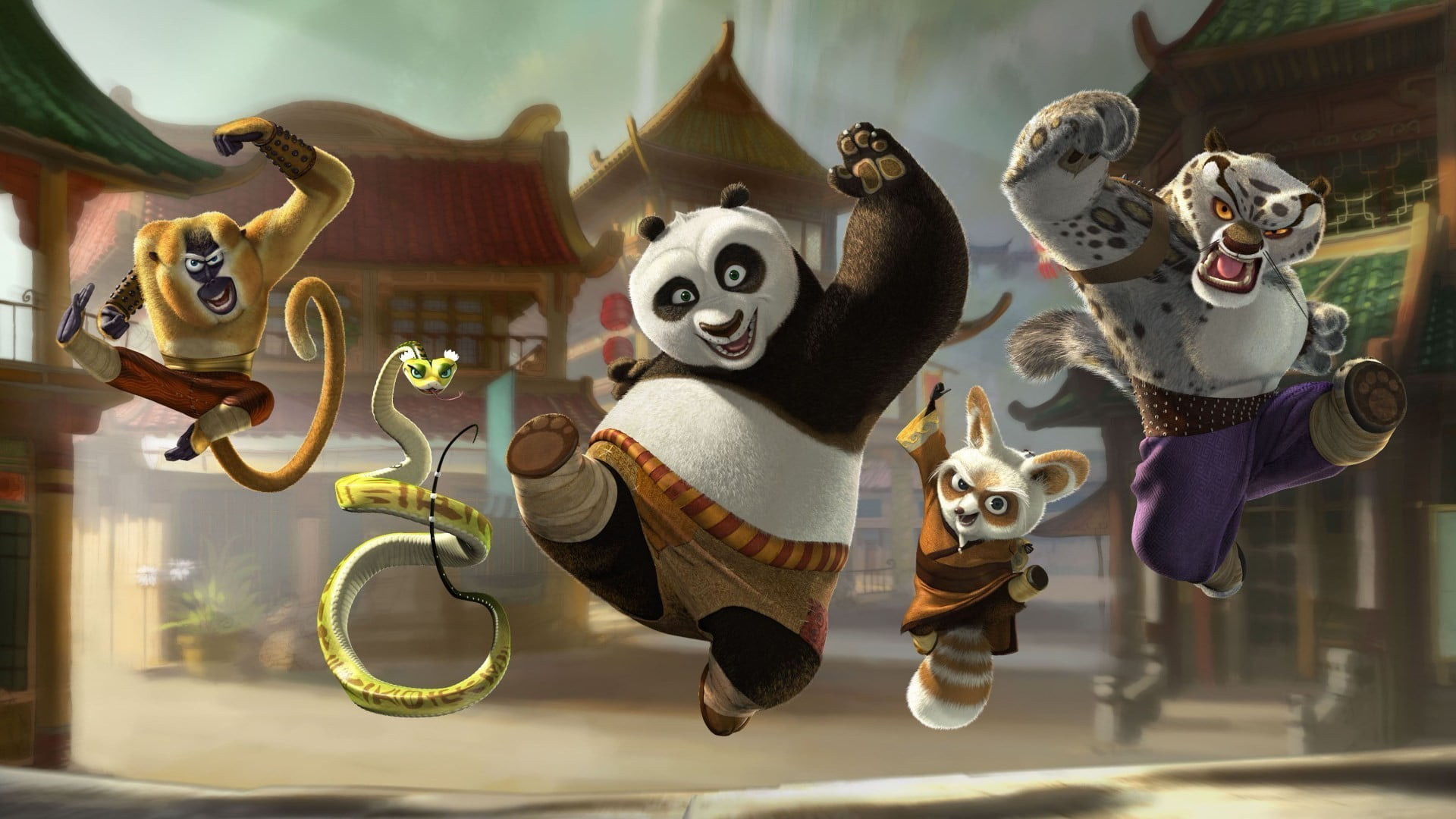 Cinema 4D, Kung Fu Panda, representation, art and craft, no people