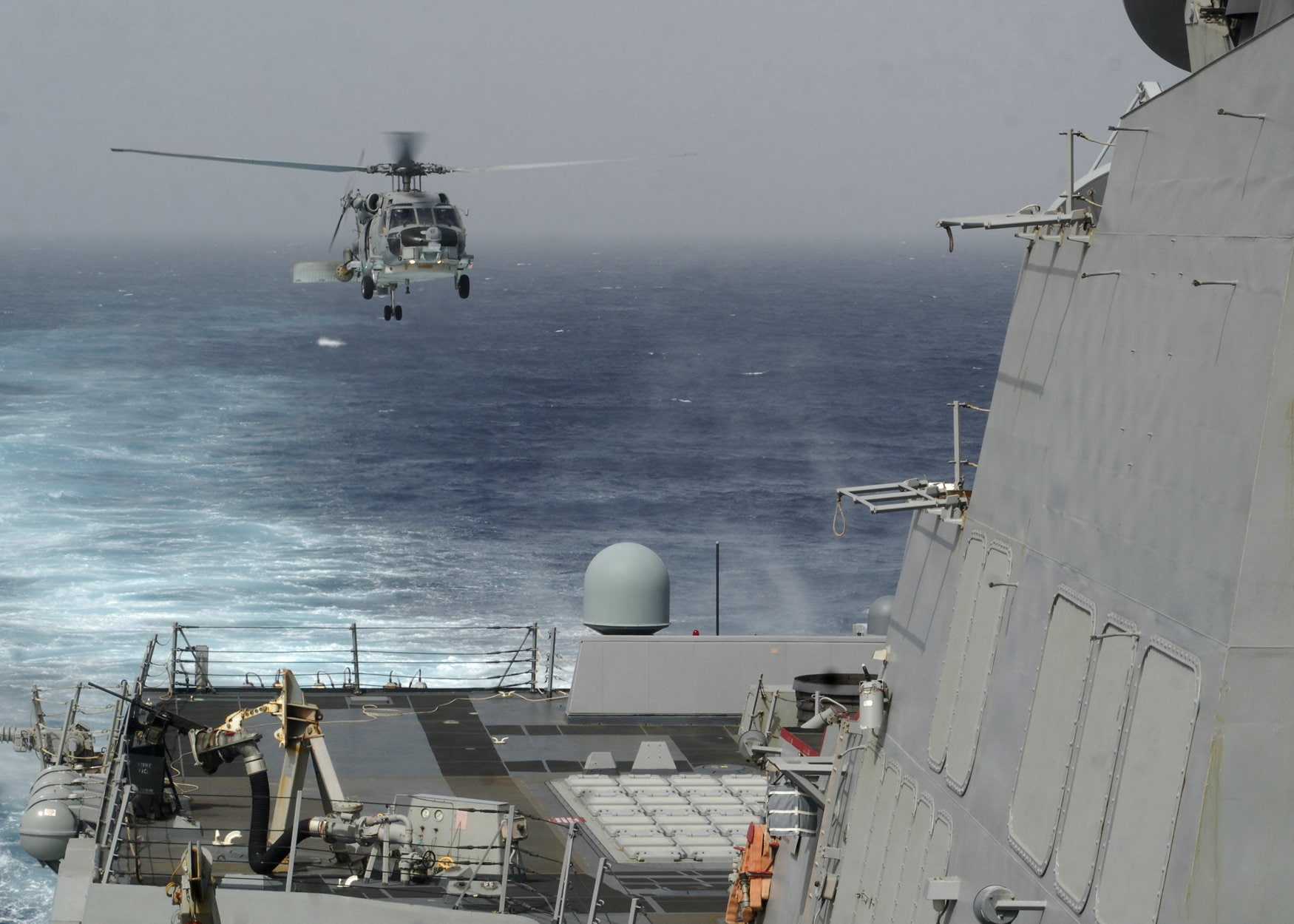 Military Helicopters, Sikorsky SH-60 Seahawk, Aircraft, Guided Missile Destroyer