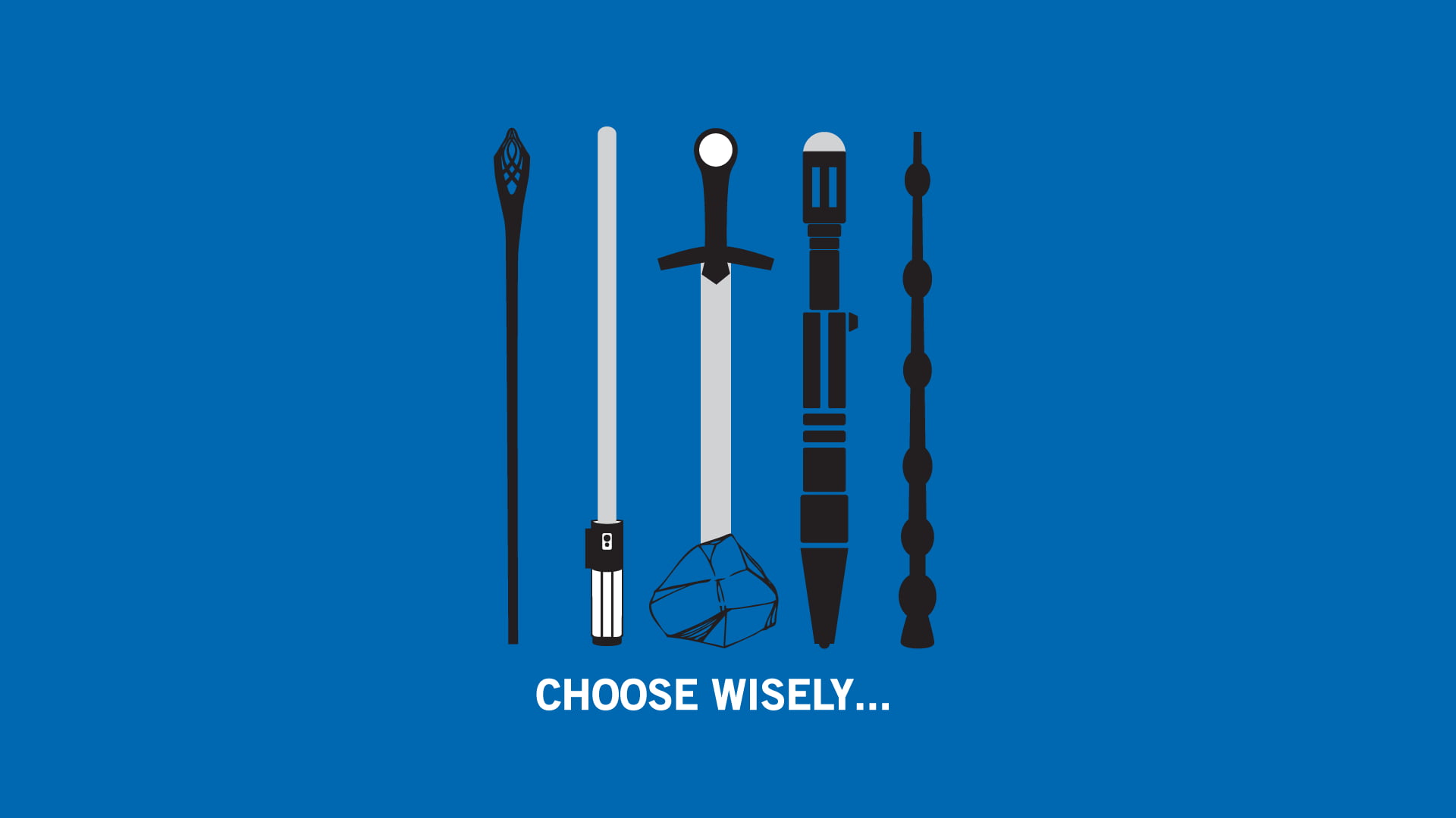 sword illustration, untitled, The Lord of the Rings, Star Wars