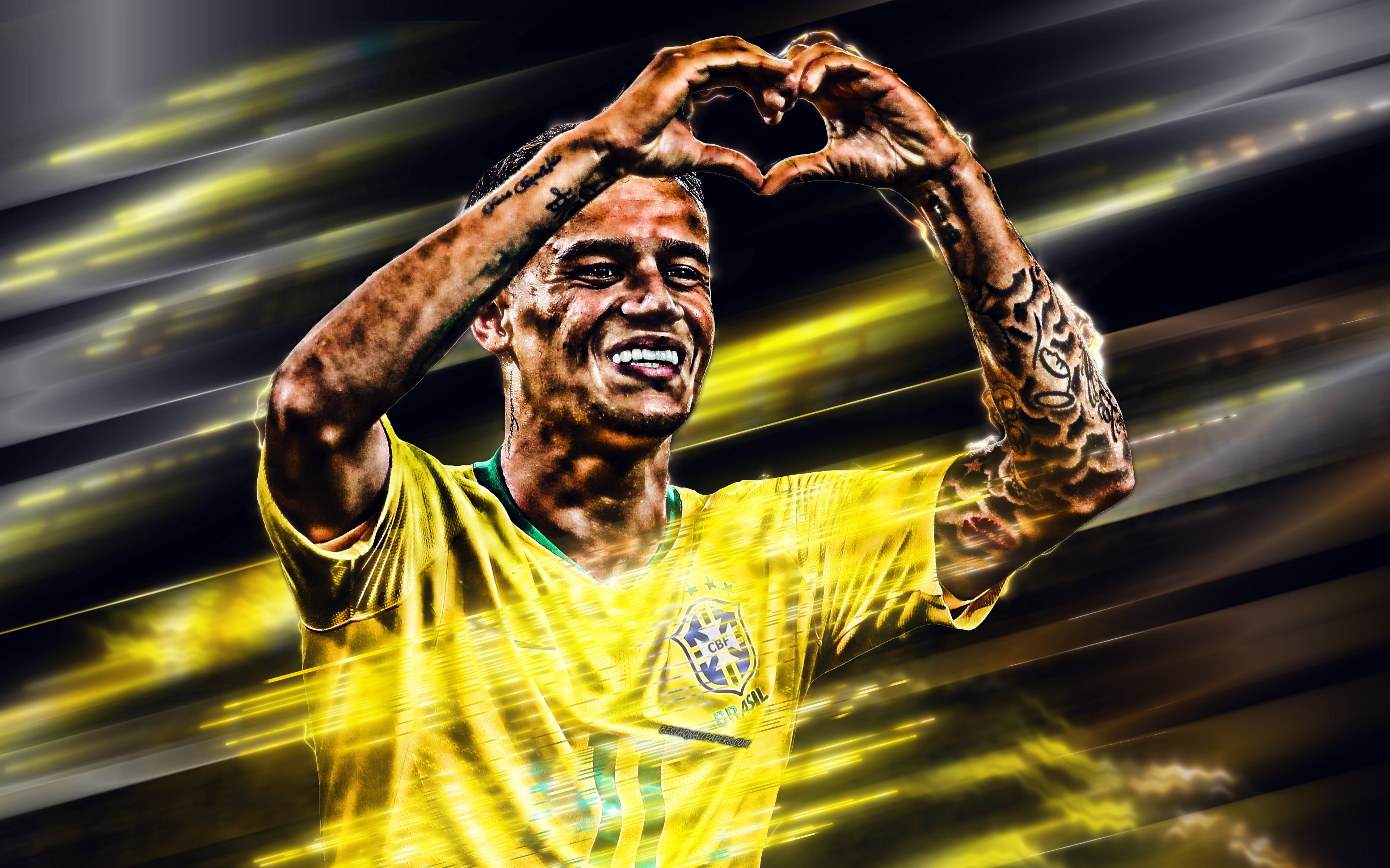 Soccer, Philippe Coutinho, Brazilian, Footballer