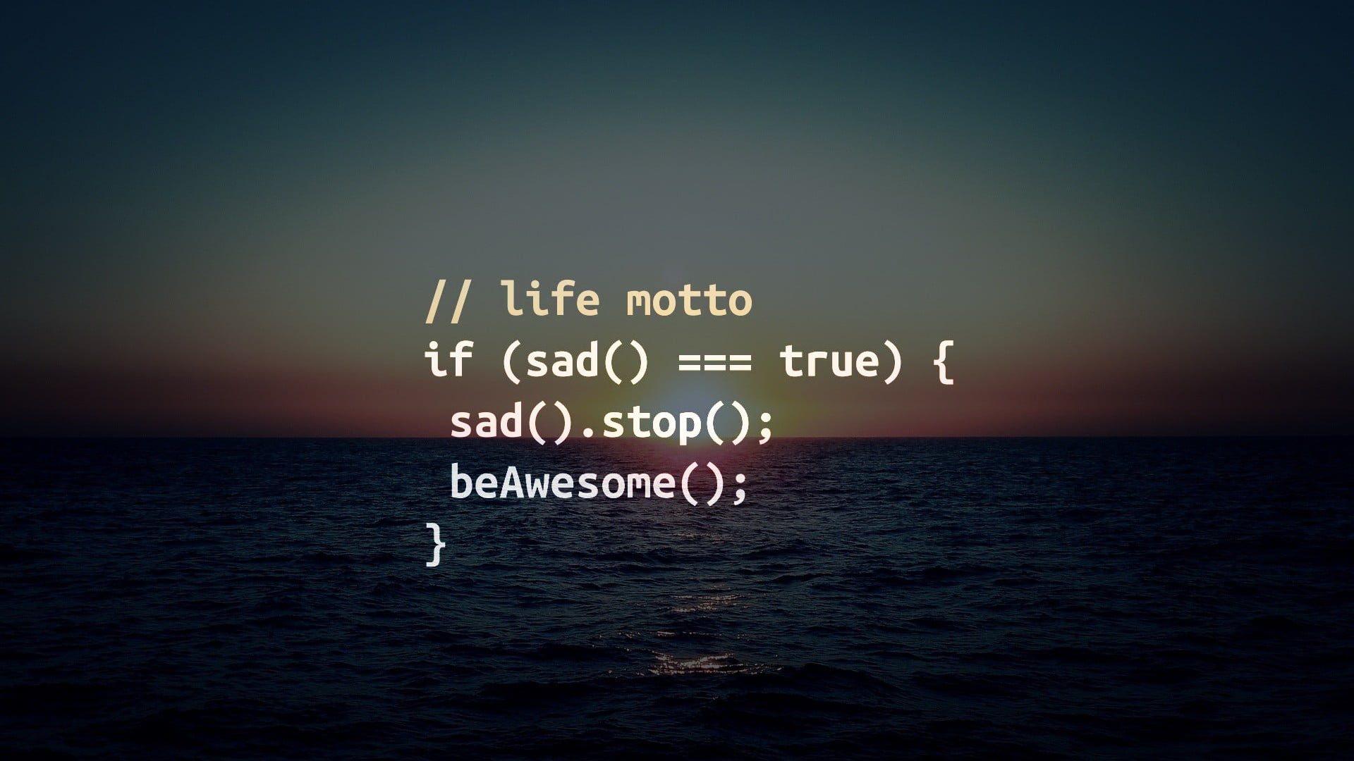 code, bad code, water, sea, sky, horizon over water, no people